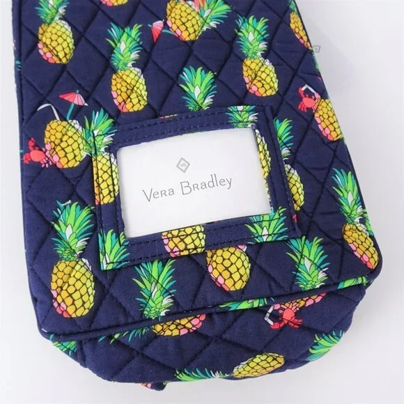New Vera Bradley Lunch Bunch Bag Toucan Pineapple Tropical Print - Picture 7 of 7